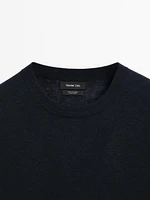 Pull en maille légère 100 % cachemire