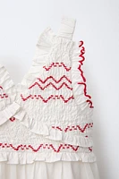 ROBE BRODERIES PASTÈQUES