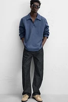 WASHED SMOCK OVERSHIRT