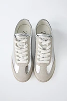 METALLIC SNEAKERS