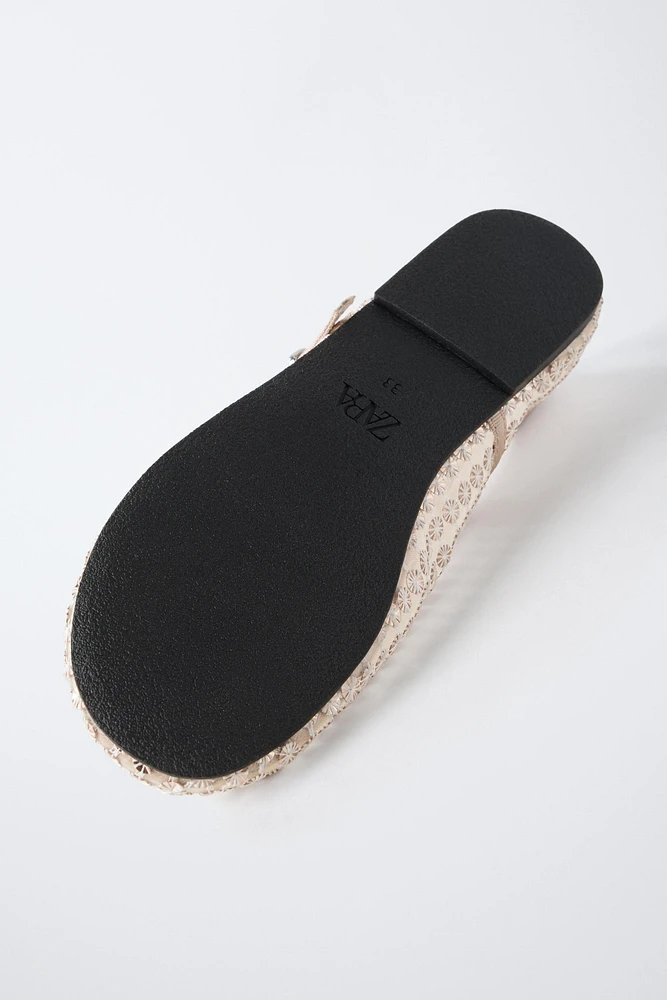 BALLERINES À SEQUINS