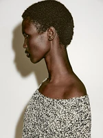 Flecked knit sweater - Limited Edition