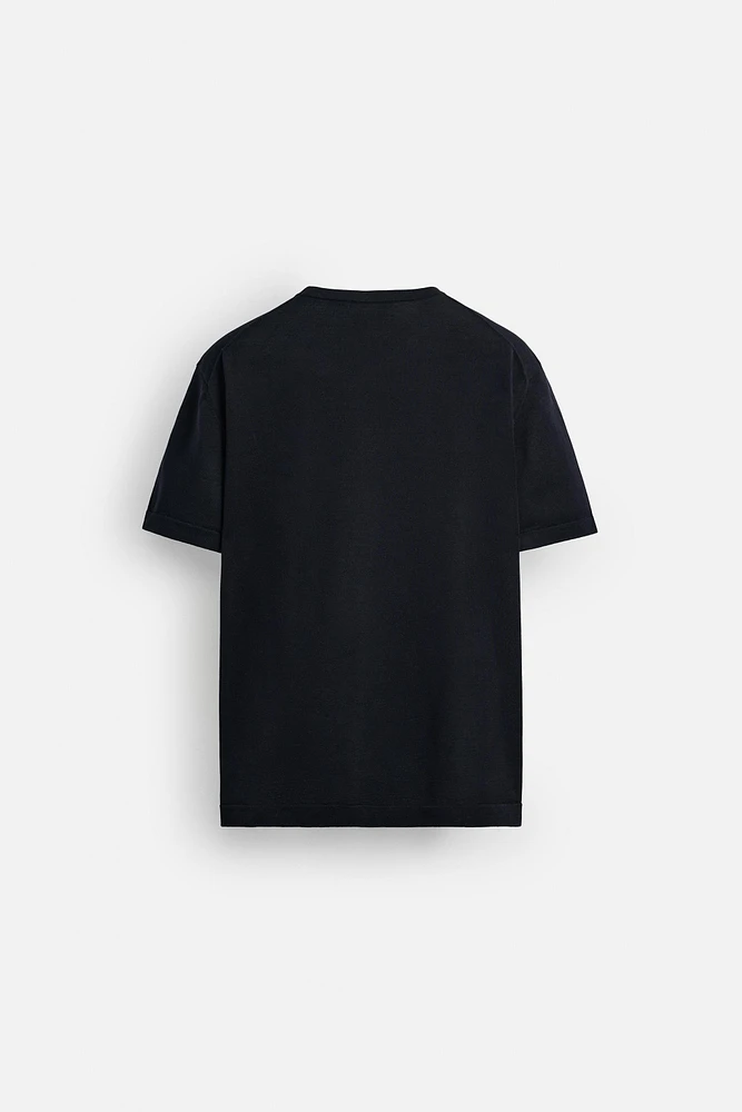 REGULAR FIT KNIT T-SHIRT