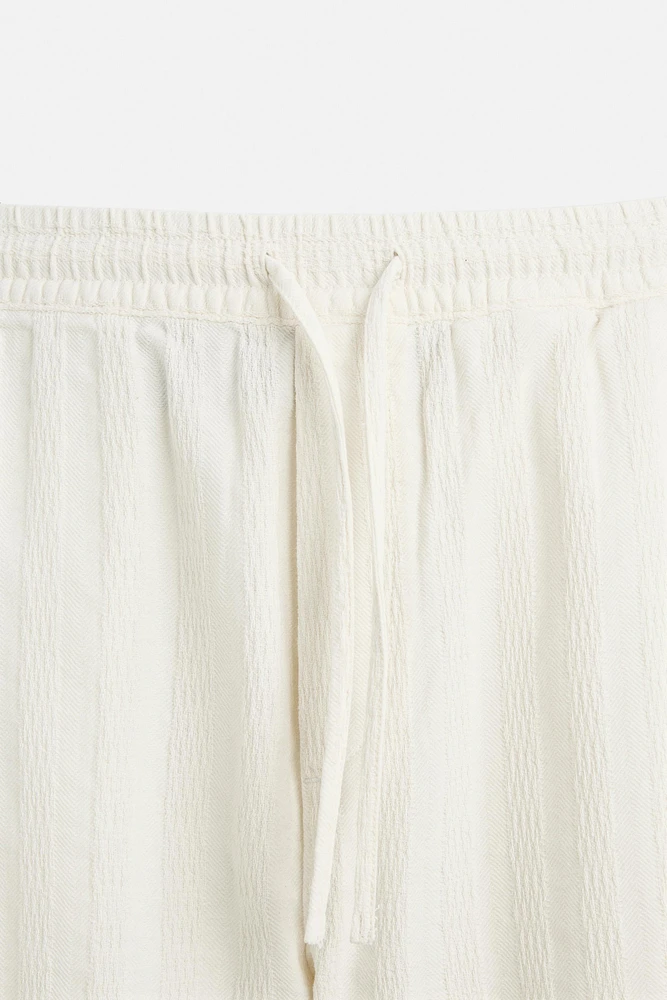 JACQUARD STRIPED PANTS