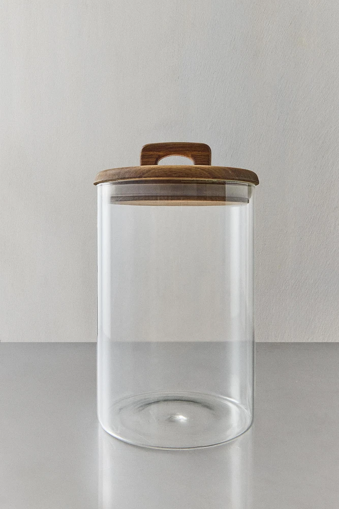 LARGE WIDE STORAGE JAR