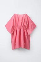 EMBROIDERED MIRROR KAFTAN