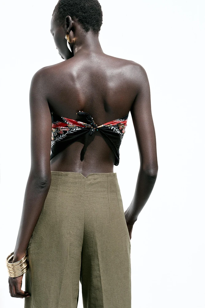 PANTALON DROIT RUSTIQUE