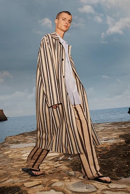 LIMITED EDITION STRIPED RELAXED FIT PANTS