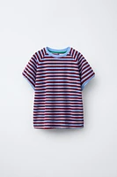 T-SHIRT RAYURES SERVIETTE