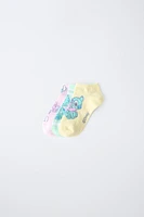 LOT DE TROIS PAIRES SOCQUETTES LILO & STITCH © DISNEY