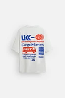 T-SHIRT IMPRIMÉ COMBIN