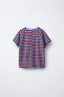 T-SHIRT À RAYURES SERVIETTE