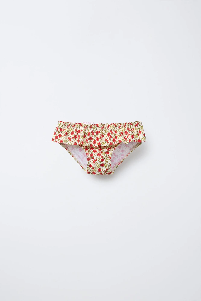 1-6 ANS/ CULOTTE À FLEURS