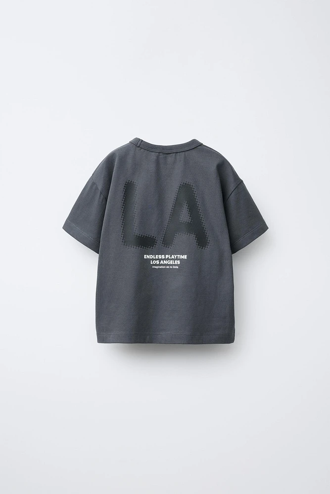 TEXT PRINT T-SHIRT