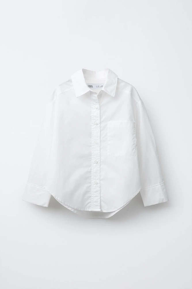 CHEMISE EN POPELINE