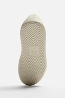 THICK SOLE LEATHER SNEAKERS