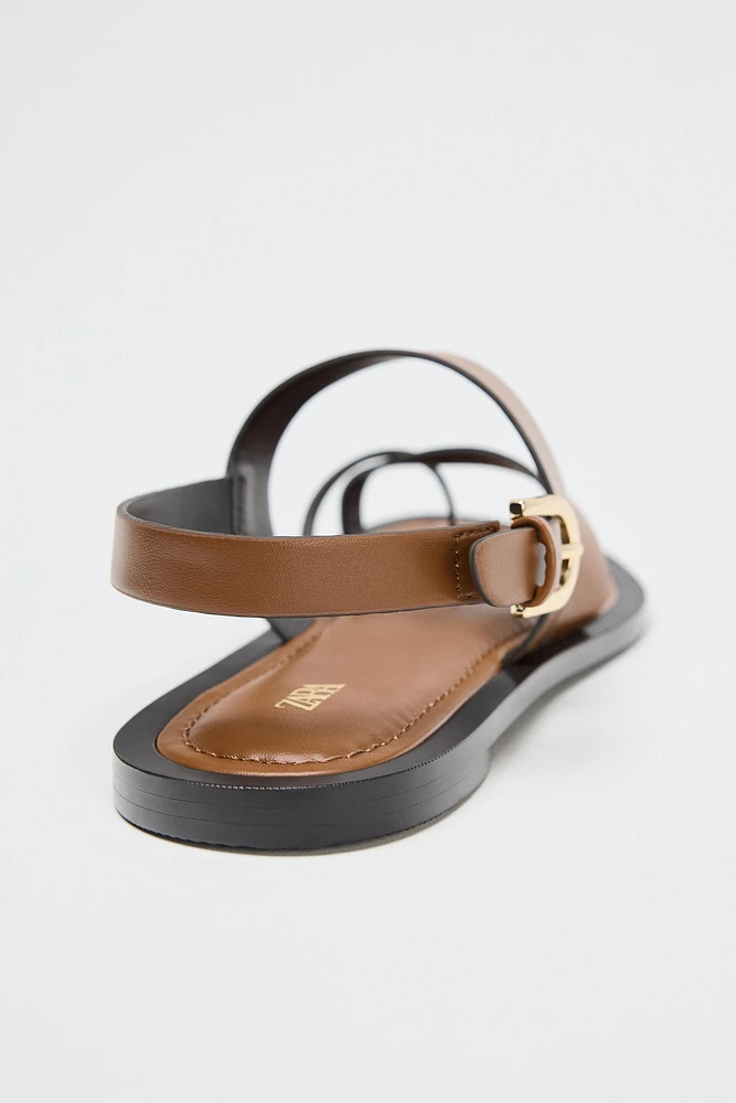 TOE STRAP SANDALS
