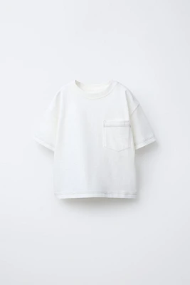 TOPSTITCH POCKET T-SHIRT