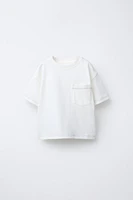 TOPSTITCH POCKET T-SHIRT