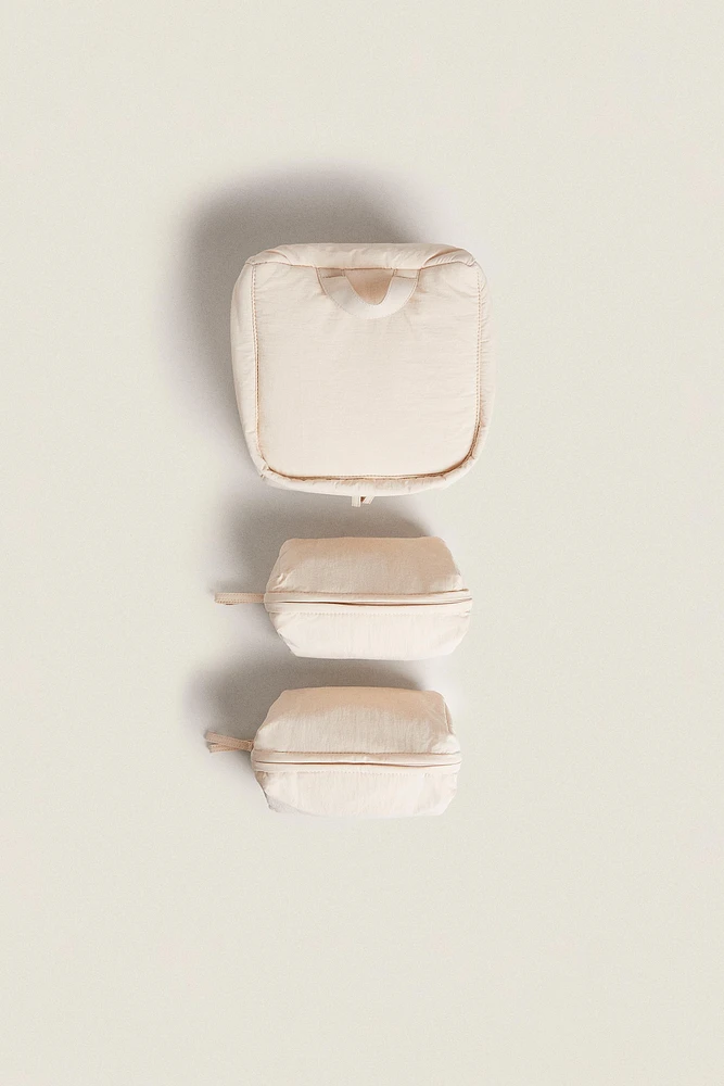 TROUSSE DE TOILETTE TRIPLE NYLON