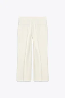 ZW COLLECTION HIGH-WAISTED CROP PANTS