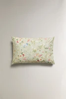 TAIE D’OREILLER IMPRIMÉ FLORAL