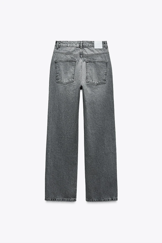 STRAIGHT LEG LONG LENGTH Z1975 JEANS WITH A HIGH WAIST