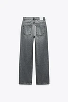 STRAIGHT LEG LONG LENGTH Z1975 JEANS WITH A HIGH WAIST