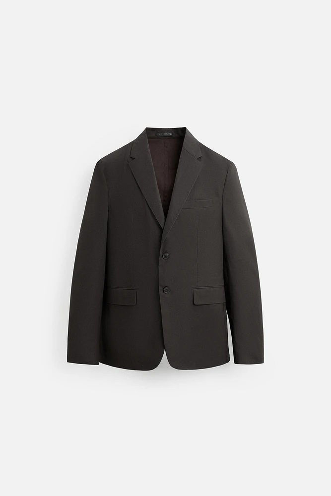 VESTE DE COSTUME EFFET CIRÉ