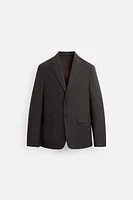 VESTE DE COSTUME EFFET CIRÉ
