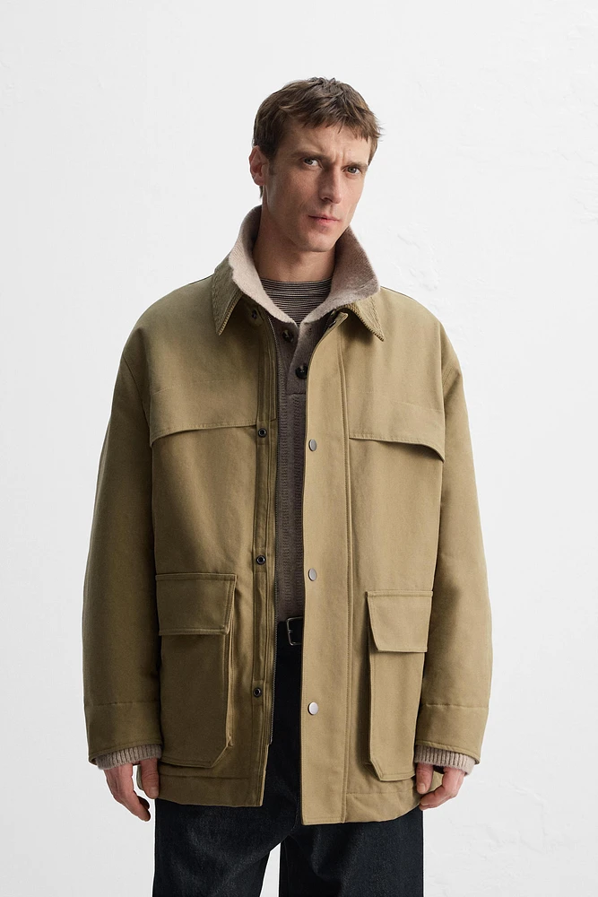 PARKA MATELASSÉE À POCHES