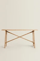 ELM WOOD CONSOLE