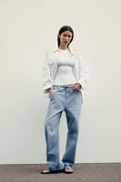 TIE-WAIST CHINO PANTS