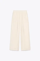 PANTALON LARGE TAILLE ÉLASTIQUE