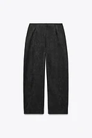 FAUX SUEDE PANTS