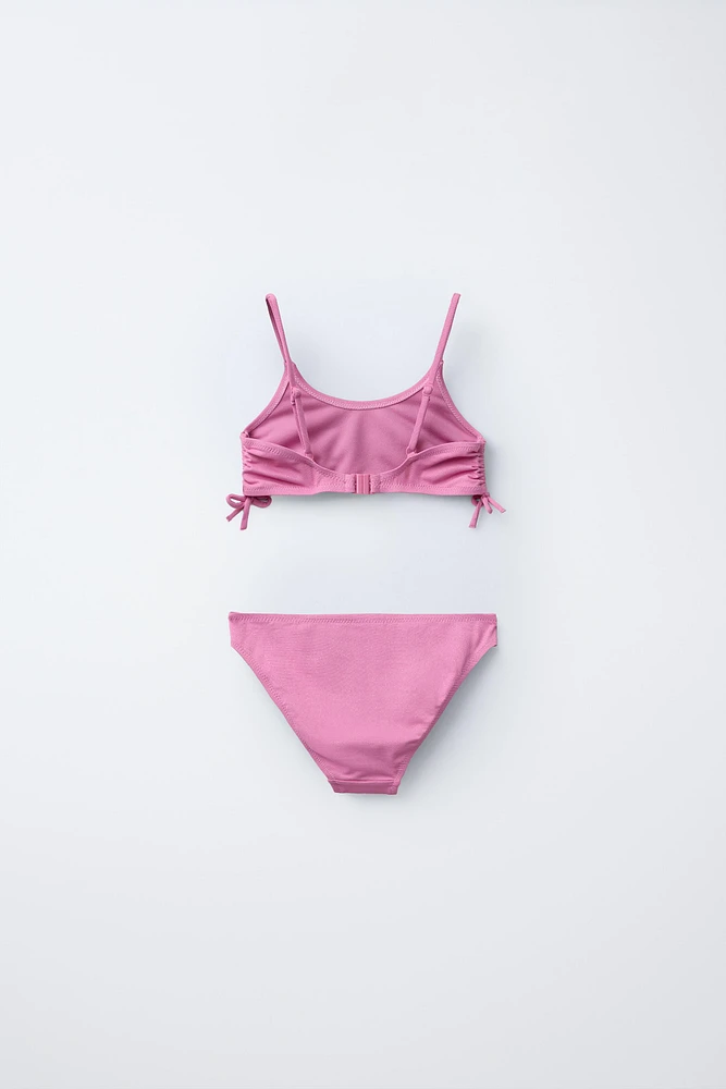 6-14 YEARS/ BOW SPARKLE BIKINI