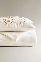 ÉDREDON BRODERIE COTON