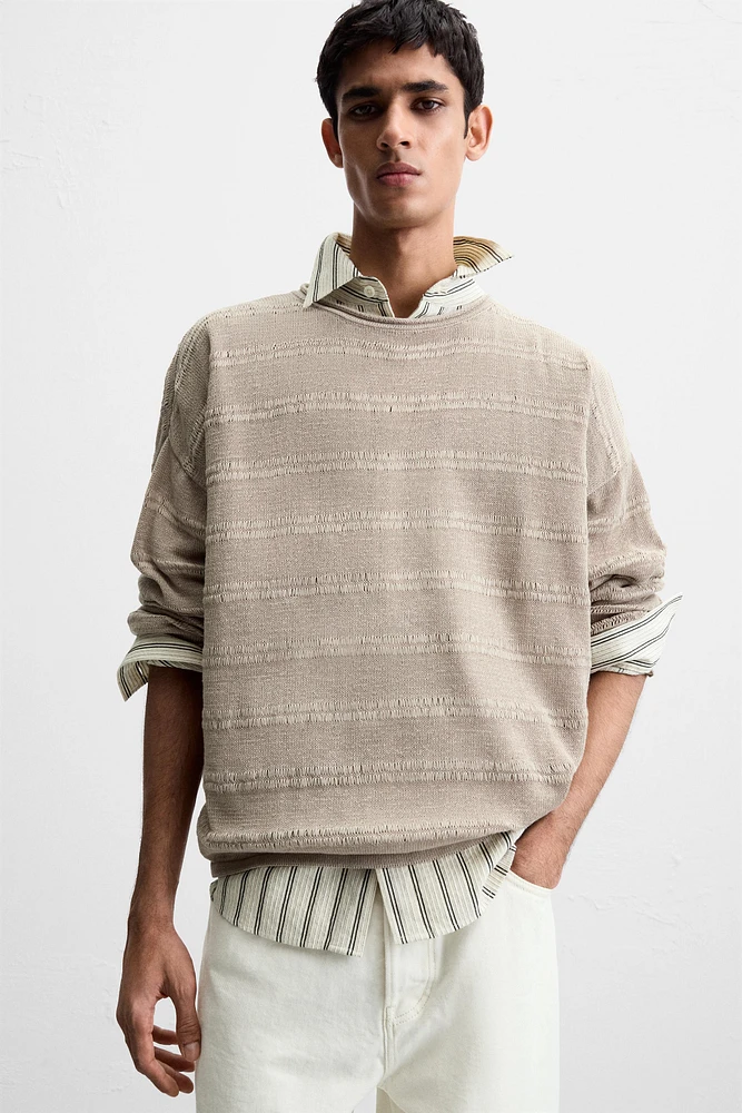 PULL À TEXTURE