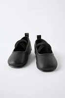 BALLERINES EN CUIR