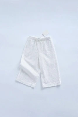 ZARA TIMELESS - SWISS EMBROIDERED CULOTTES