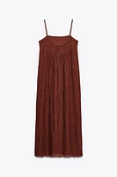 ZW COLLECTION LONG DRESS WITH RAMIE