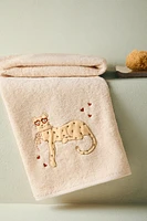 CHILDREN’S CHEETAH BATH TOWEL