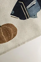 FISH PRINT KITCHEN TOWEL