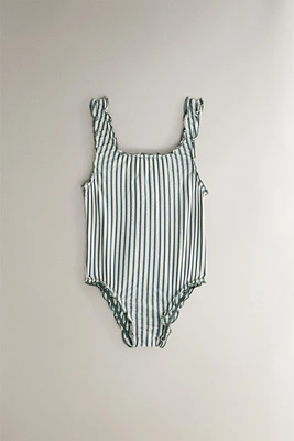 CHILDREN’S STRIPED BEACH SWIMSUIT
