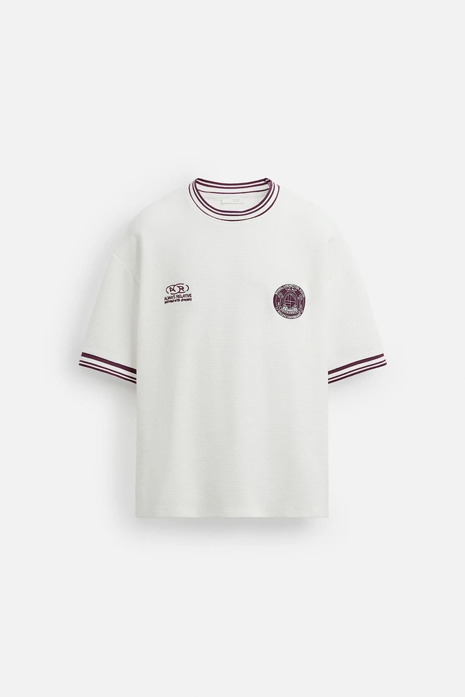 RETRO FOOTBALL STRUCTURE T-SHIRT