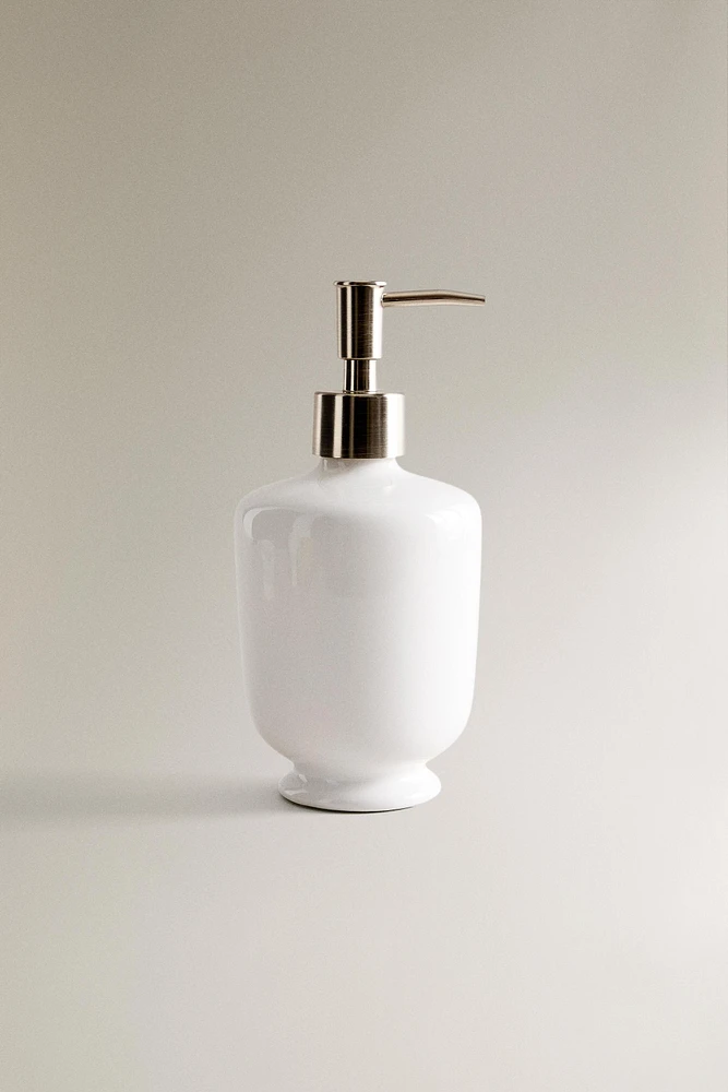 CERAMIC SOAP DISPENSER
