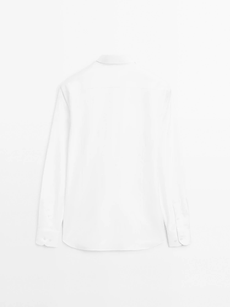 Chemise slim 100 % coton