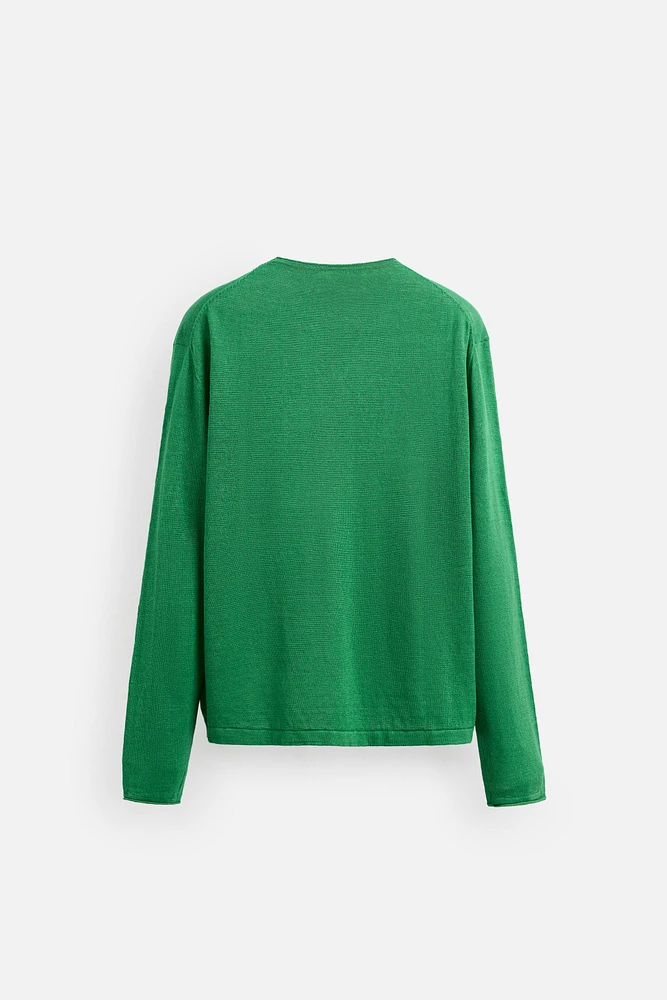 LIGHTWEIGHT 100% HEMP SWEATER