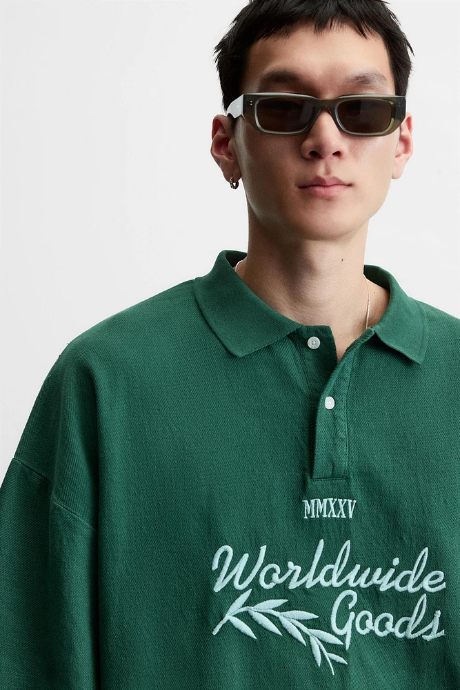 POLO BOXY FIT BRODÉ