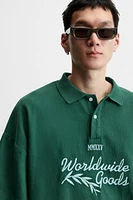 POLO BOXY FIT BRODÉ